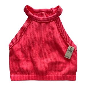 Aerie NWT Cropped Tank Coral Size M